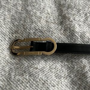 Salvatore Ferragamo patent leather belt